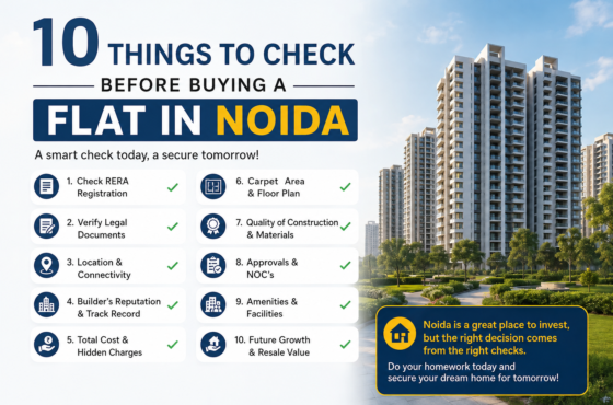 10 Things to Check Before Buying a Flat in Noida