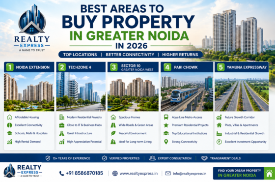 Best Areas to Buy Property in Greater Noida in 2026