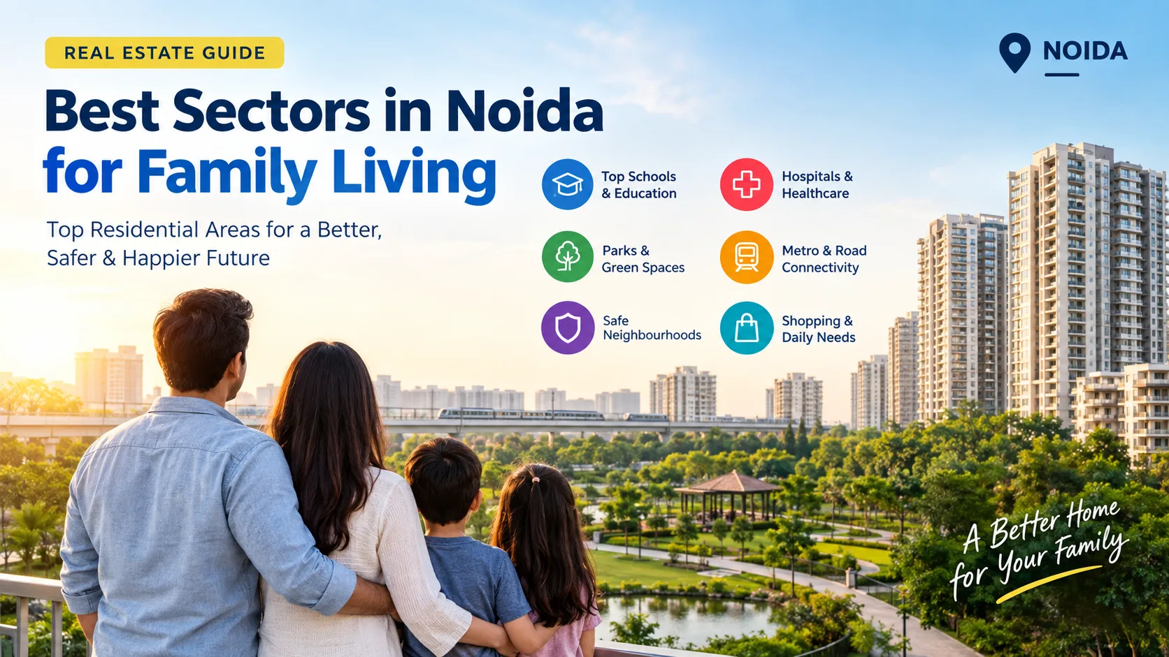 Best Sectors in Noida for Family Living