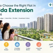 Choosing the Right Flat in Noida Extension