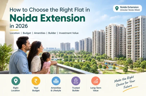 How to Choose the Right Flat in Noida Extension in 2026
