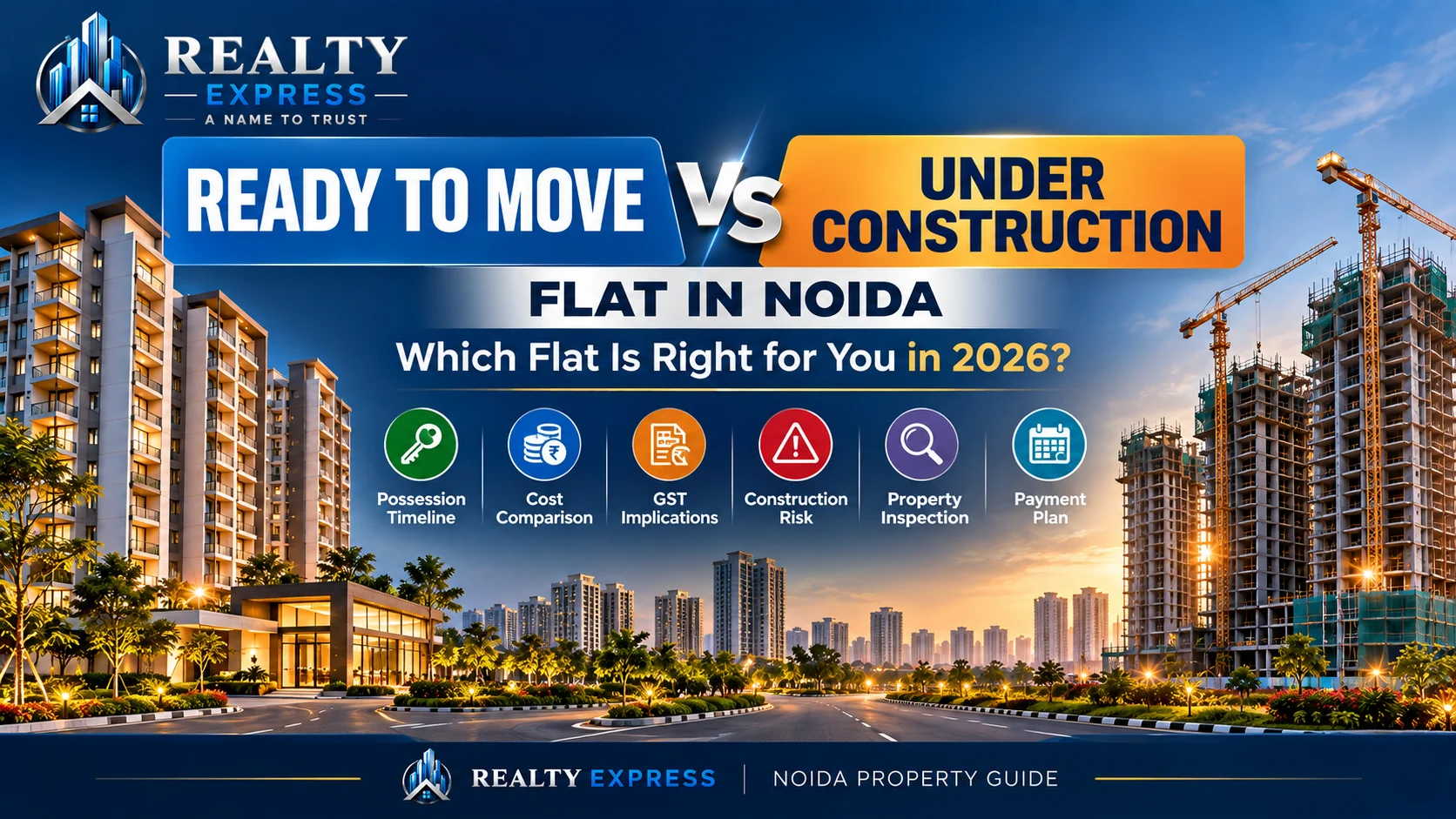 Ready to Move vs Under Construction Flat in Noida: Which Is Better in 2026?